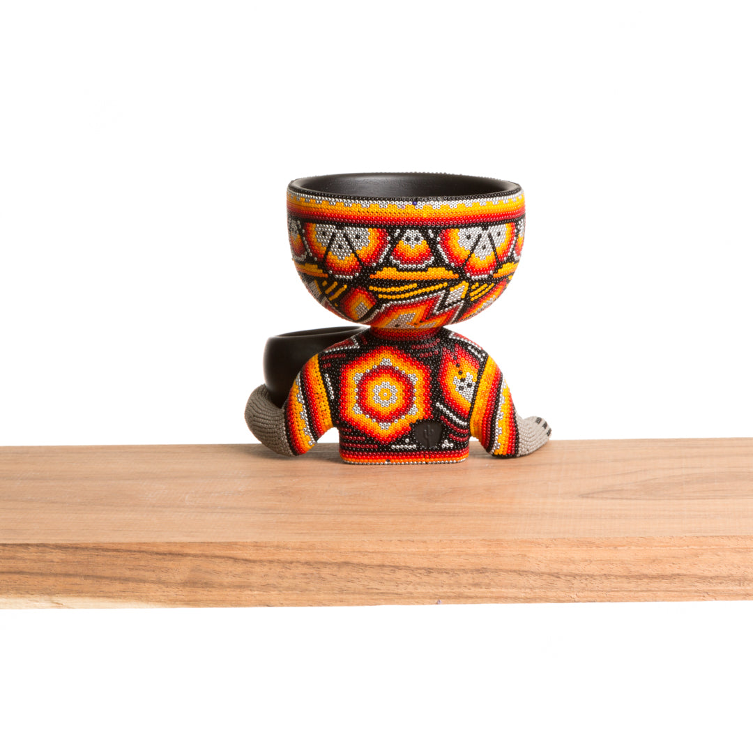 Maceta Robert Planta - Huichol Serpiente Plata